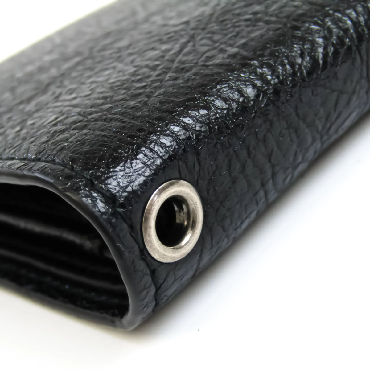 Pre-Owned Balenciaga 504934 Unisex Leather Wallet (bi-fold) Black (Good)