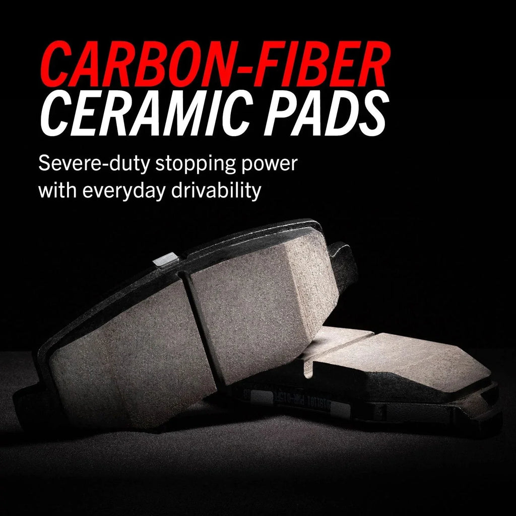 Power Stop Front  Evolution Carbon-Fiber Ceramic Brake Pads -2019 Fits 2019 Buick Encore