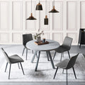 Round Dining Table Set, Mid Century Modern Round Dining Table 35 , Leisure Coffee Table, Saving Space