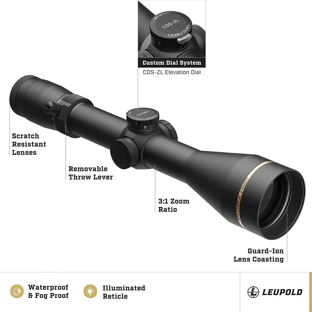 '-3HD 4.5-14x50 30mm - Illuminated FireDot Twilight Hunter Riflescope (180629)