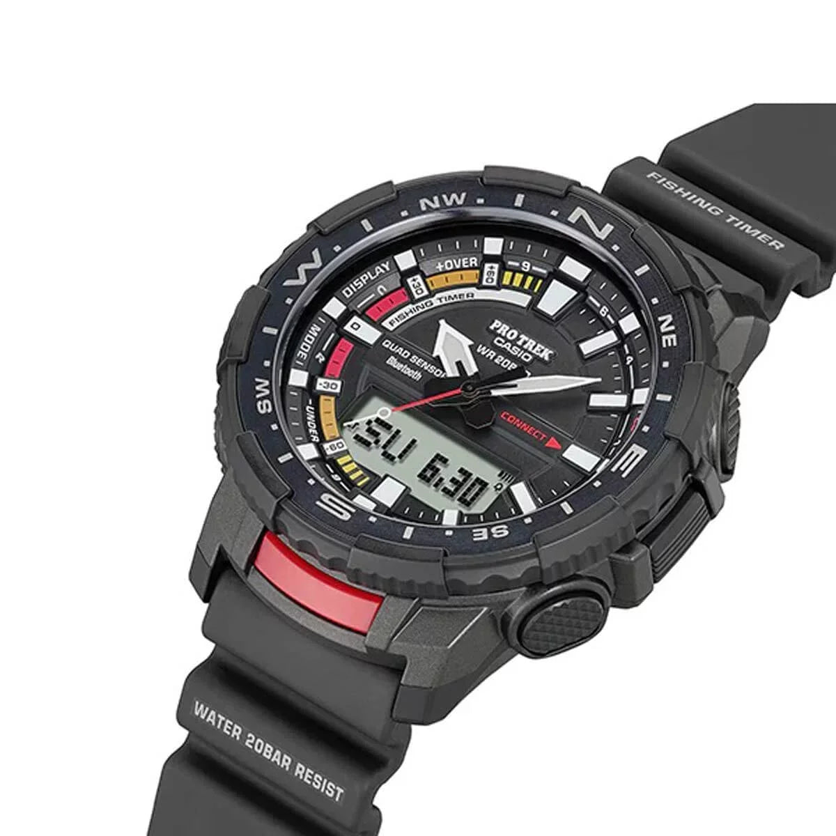 Casio -1 Men's Pro Trek Ana-Digi Dial Resin Strap Watch