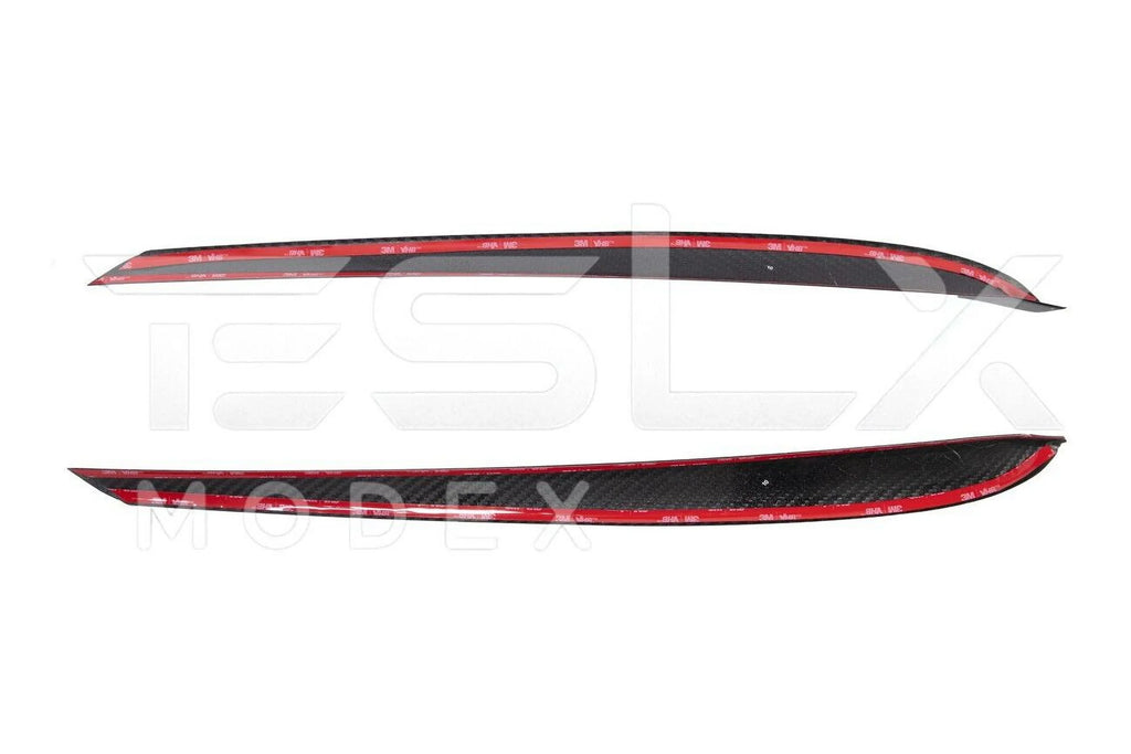 Replacement For 2020-2023  Model 3 & 2020-Up Model  Factory Style   Interior Front Door Trim Panel Cover Pair
