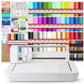 Silhouette Curio 2 w/ Advanced Blade Pack, 38 Oracal Sheets, Siser