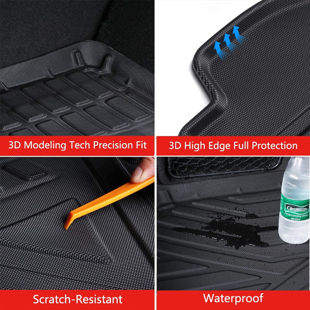 Trunk Liner  Cargo Mats for 2014-2018 Subaru Forester Reliable Protection