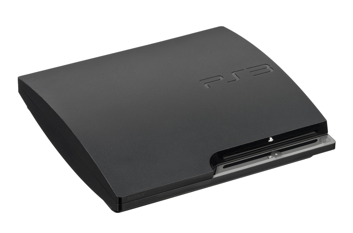 Restored Sony PlayStation 3  Slim 120GB Video Game Console Black Controller  (Refurbished)
