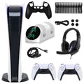 Sony PlayStation 5 Digital Console with Extra White Dualsense Controller and Accessories Kit (, PlayStation Digital Version)