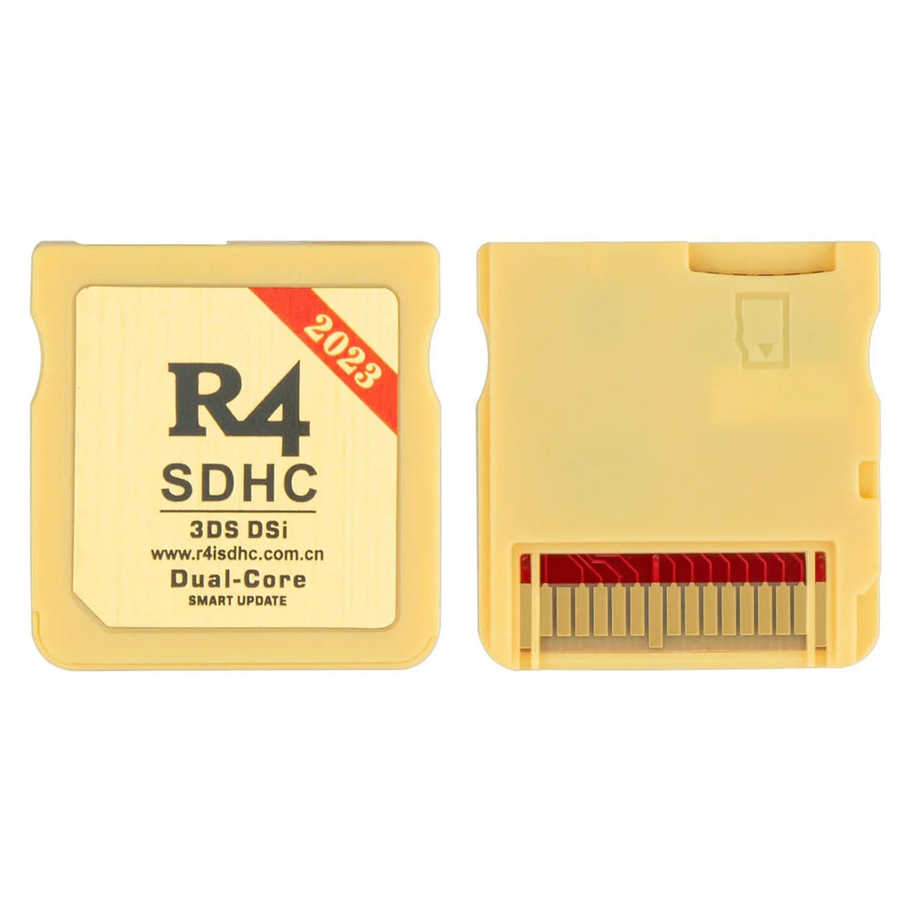 Upgraded 2023  Wood Version Plus Card with 64GB  Micro  Card for Nintendo   2DS 3DS , No Game Timebomb
