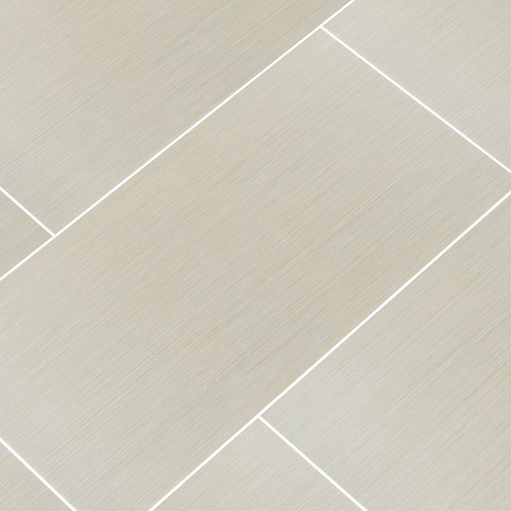 Focus Glacier 12 In.  24 In. Glazed Porcelain Floor and Wall Tile