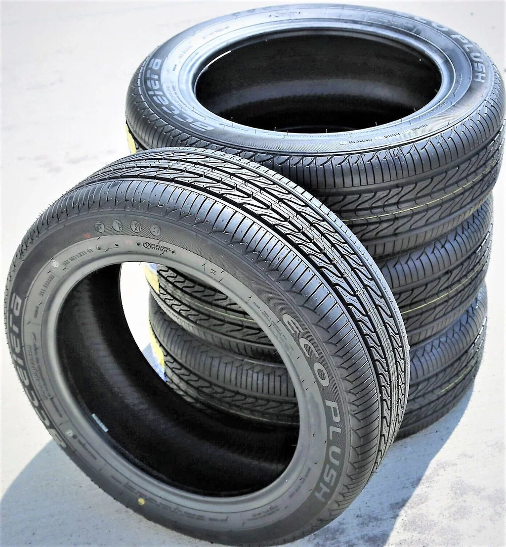 Set of 4 () Accelera Eco Plush 175/65R15 84H  All Season / Tires Fits: 2010-14 Mini Cooper Clubman, 2002-07 Mini Cooper Base