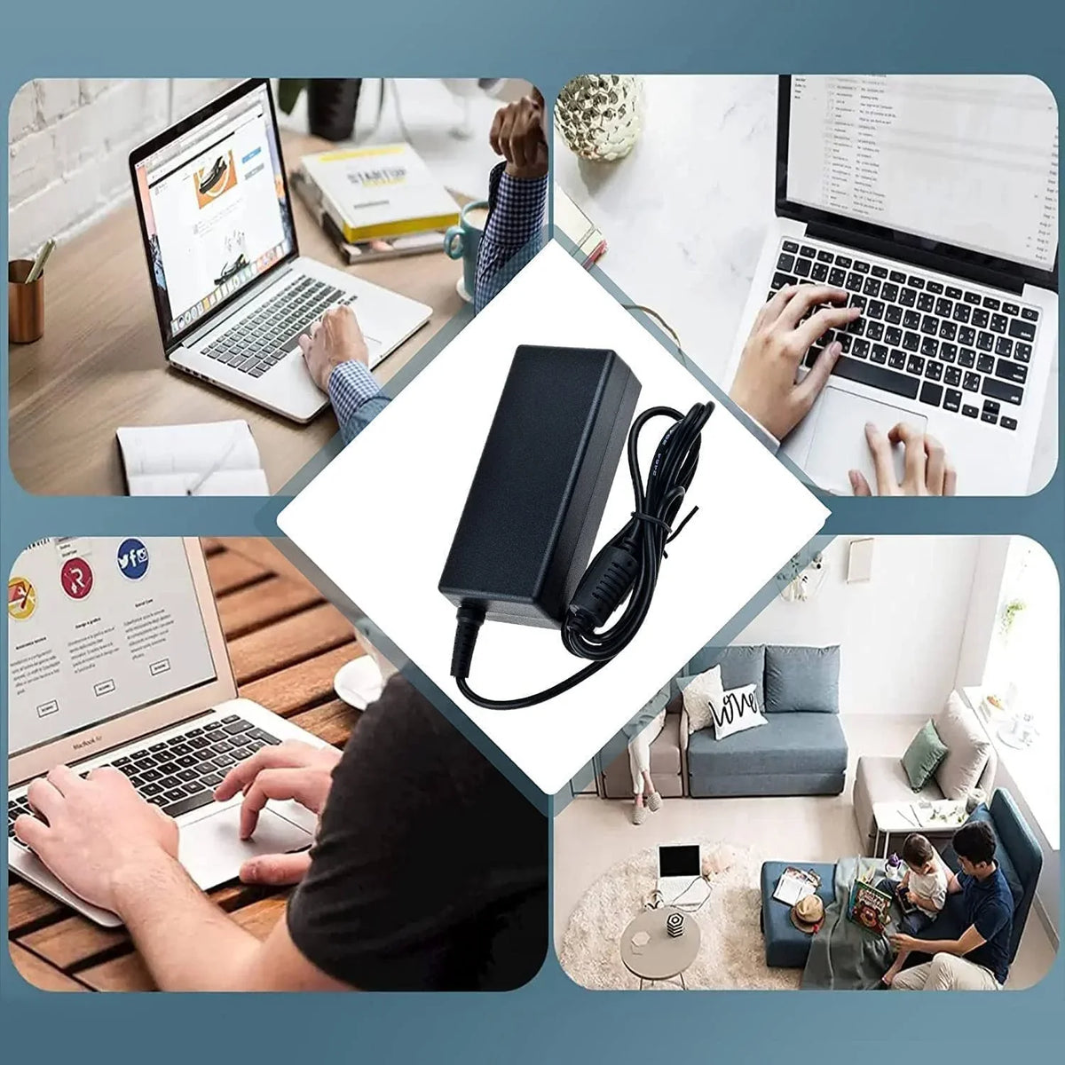 Guy-Tech 19V 4.74A 90W  /  Adapter Compatible with Packard Bell EasyNote   - --100UK --083FR --499SP Laptop Notebook  19VDC 90Watt Power Supply Cord Charger