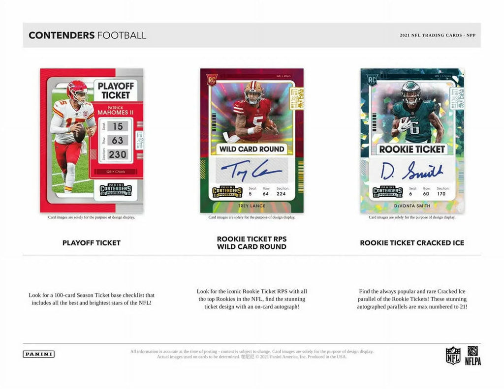 2021  Panini Contenders Blaster Box (Factory Sealed)