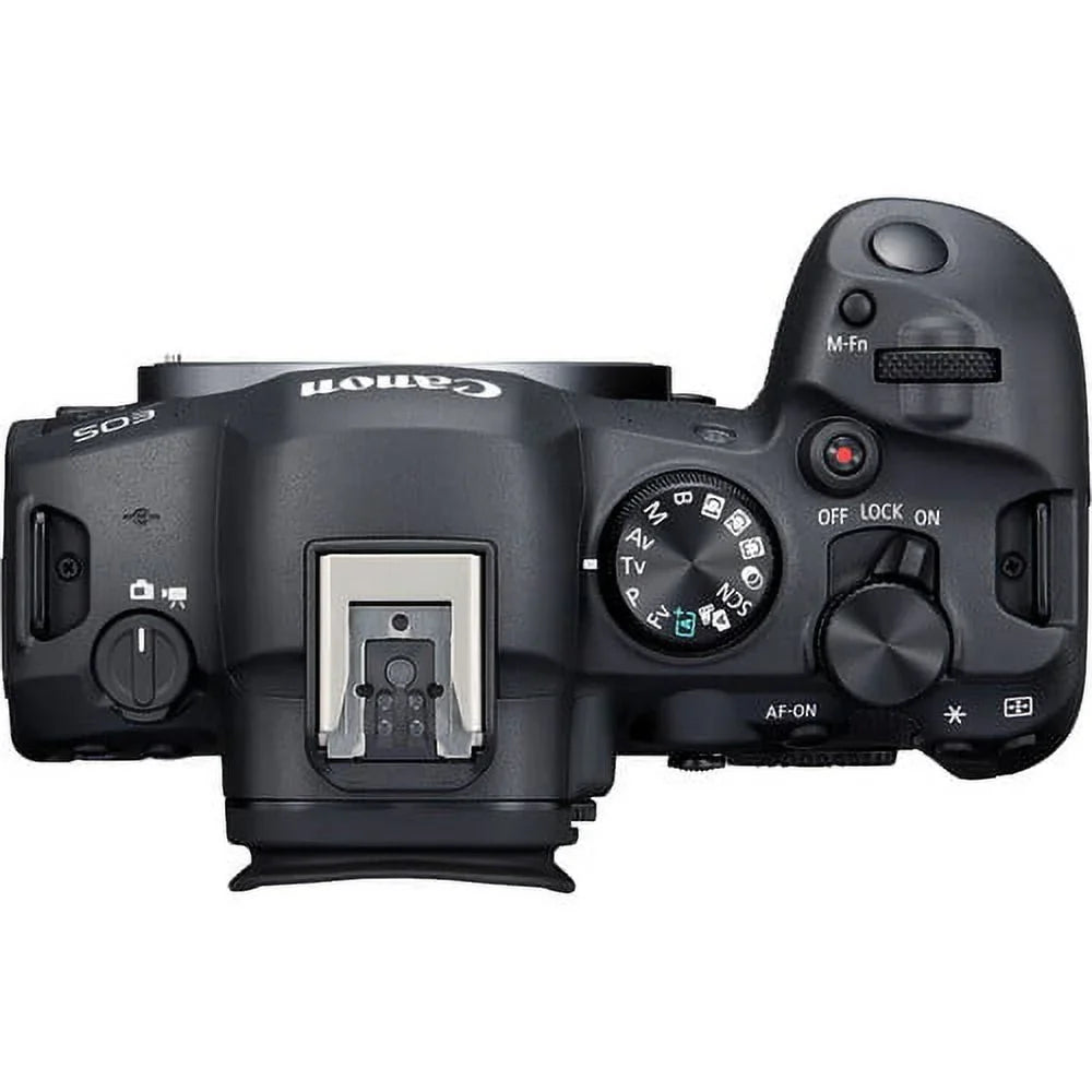 Canon   Mark  Mirrorless Camera (5666C002) + Canon  24-70mm Lens + 64GB Memory Card + Case + Corel Photo Software +  Battery + External Charger + Card Reader + More