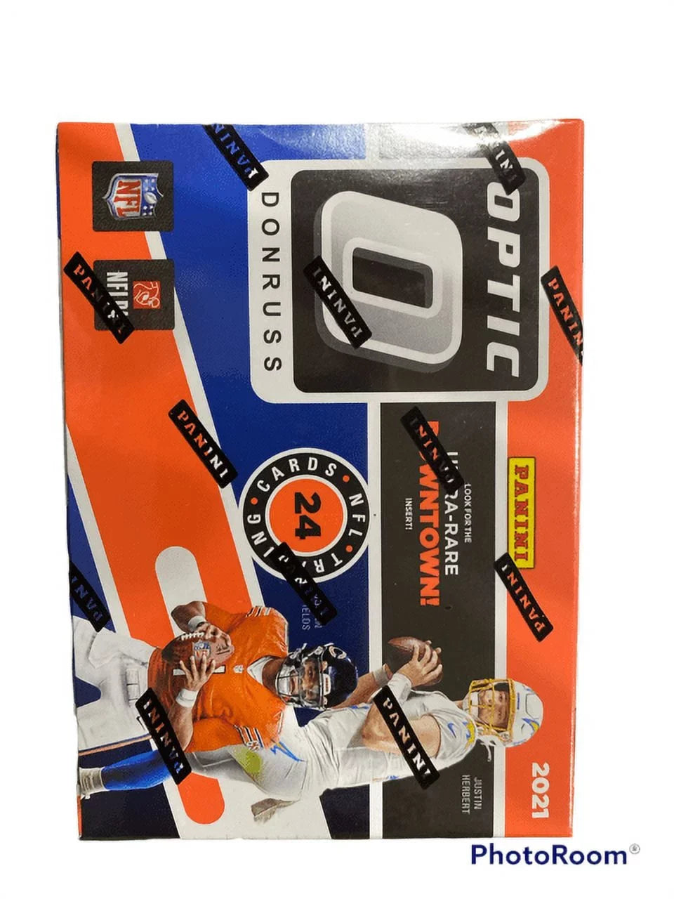 2021 Donruss Optic  Football Blaster Box - 6 packs of 4 cards per pack - Find the rare "Downtown!" inserts!