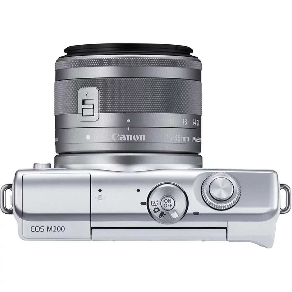 Canon   Mirrorless Digital Camera with 15-45mm Lens (3700C009) + More