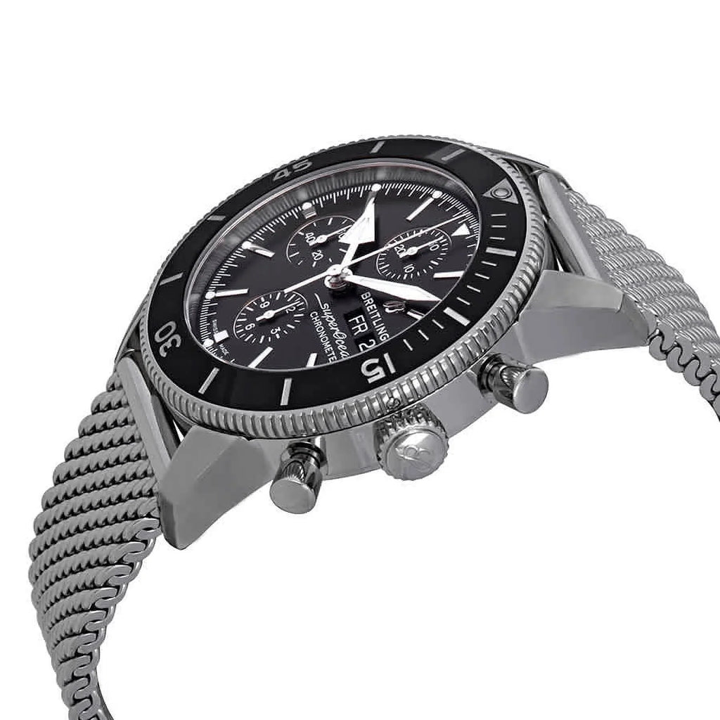 Breitling Superocean Heritage  Chronograph Automatic Black Dial Men's Watch