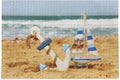 Wellsay Anchor Sailvessel Starfish On Beach Sand Tropical Summer Sea and Ocean Horizon Jigsaw Puzzles 500 Pieces Puzzle for Adults Kids  Gift