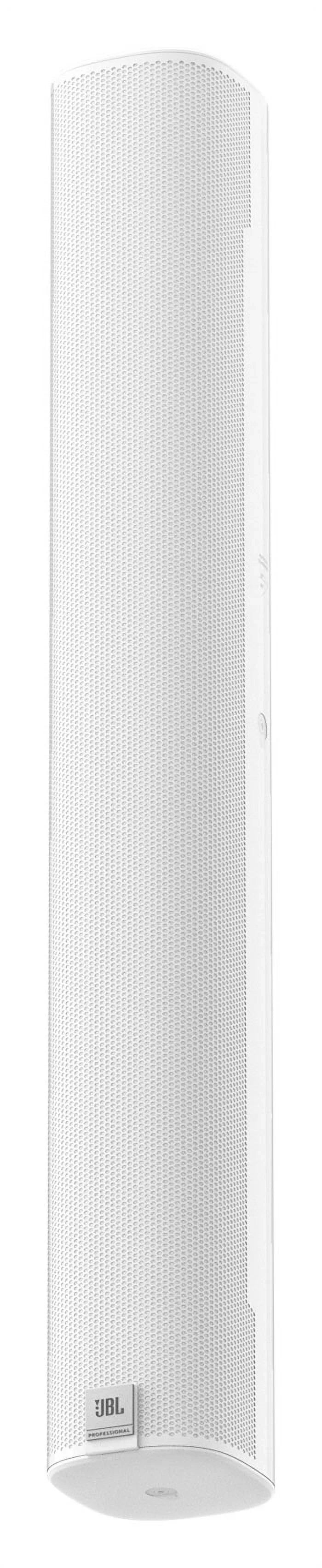 (8)  - 24" White 70V Commercial Column Wall Mount Array Speakers+Amp