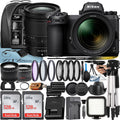 Nikon   Mirrorless Camera with   24-70mm f/4  Lens + 2 Pack 128GB SanDisk Card + Case + Tripod + ZeeTech Accessory Bundle