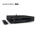 Gustard  Discrete     Clock Dual Native  Decoder  Balanced   with Remote Control (Black）