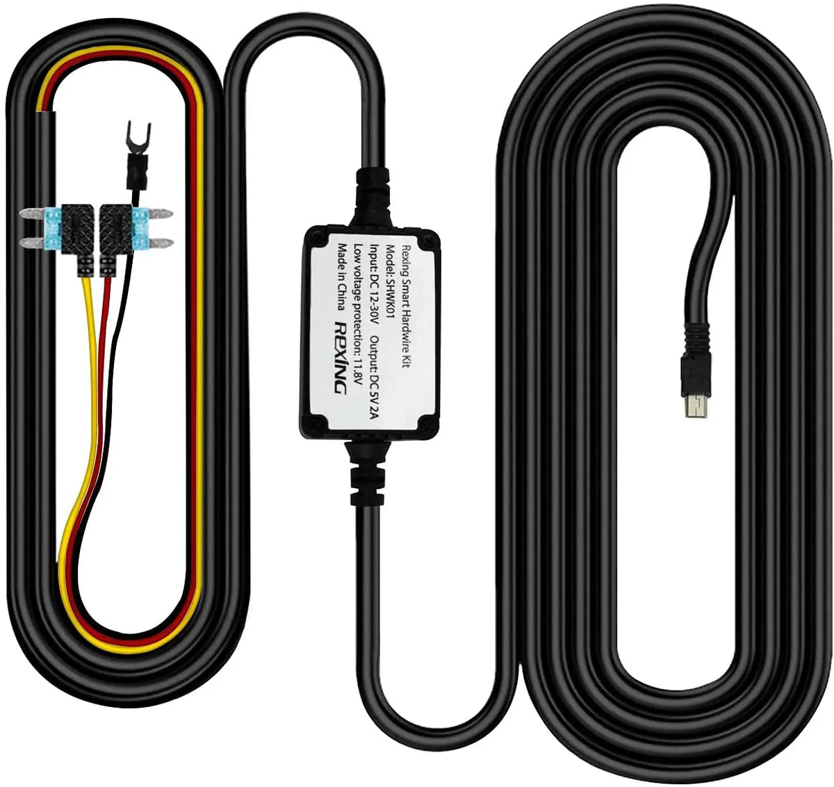 Smart Hardwire Kit Mini- Port for All Supercapacitor Models - -4K, , ,  Pro, ,  Series,