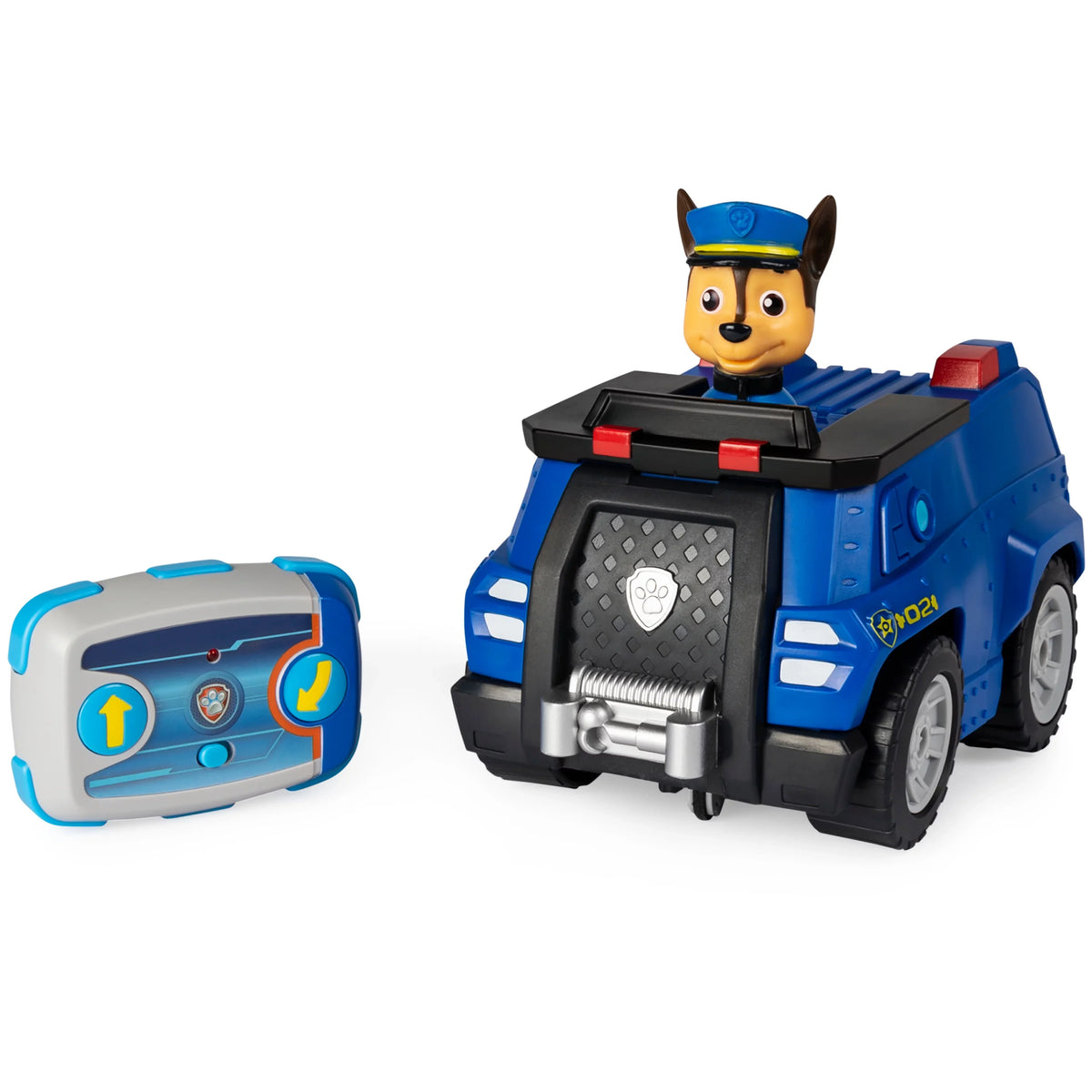 Patrol, Chase Remote Control Police Cruiser with 2-Way Steering, for Kids Aged 3 and Up