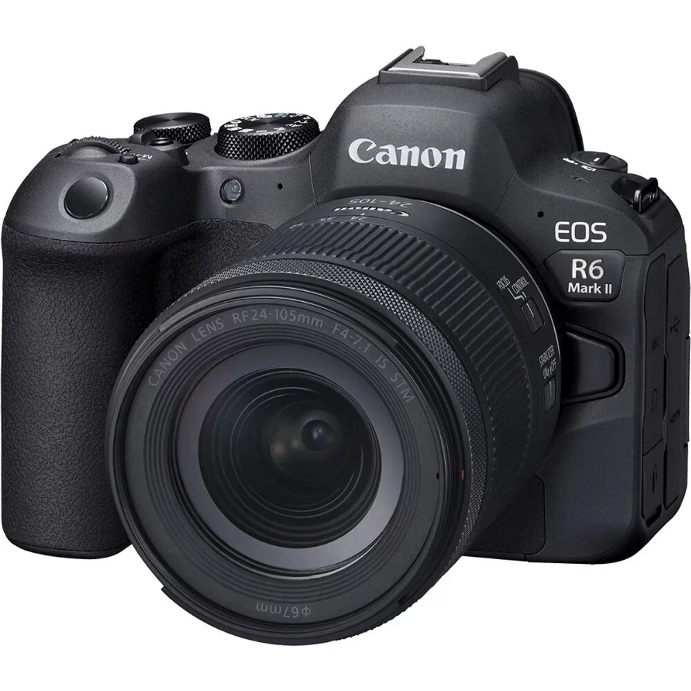 Canon   Mark  Mirrorless Camera and 24-105mm f/4-7.1 Lens - Accessory Kit