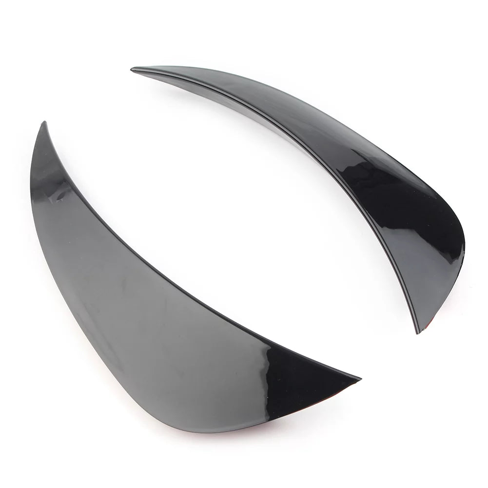 Auto Front Bumper Air Vent Cover Trim Glossy Black  For Mercedes Benz   -Class     2015 2016 2017 2018