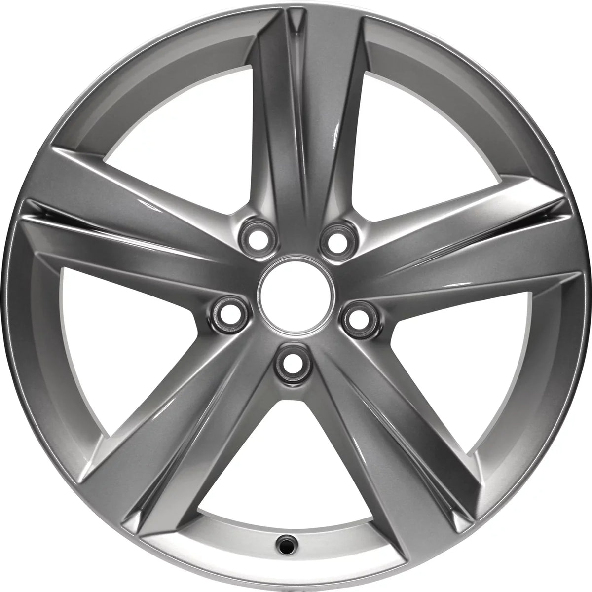 Kai 17  7 New Aluminum Alloy Wheel Replica, All Painted Silver Metallic, Fits 2012 - 2015 Volkswagen Passat