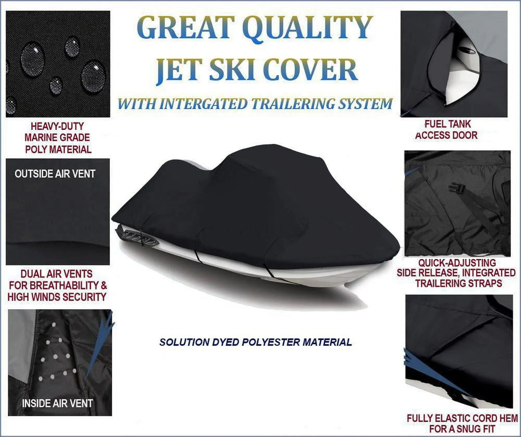 600  JetSki Cover Compatible for     1200 2001 2002 2003 2004 2005 / 800 2002 2003 2004  Cover