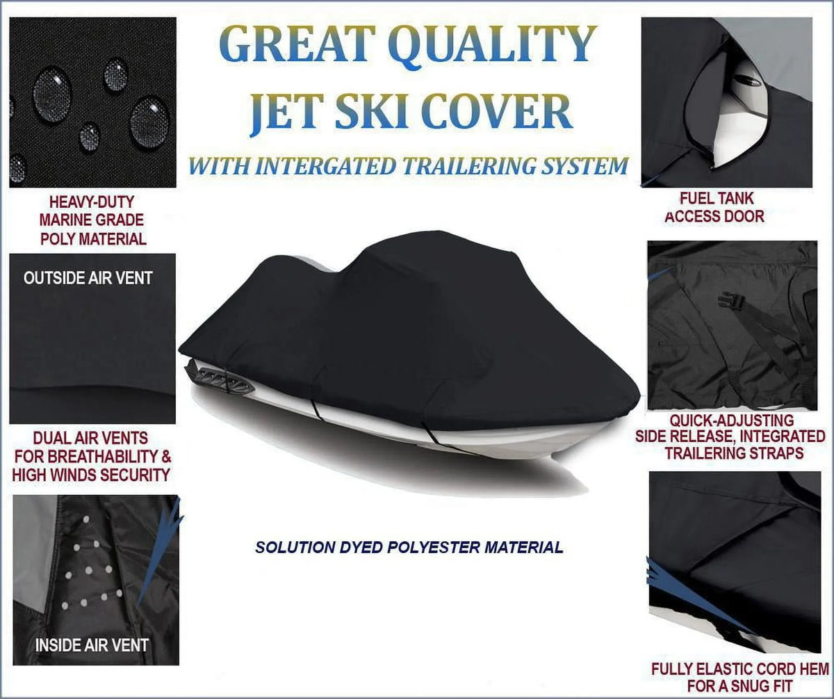 600  JetSki Cover Compatible for     1200 2001 2002 2003 2004 2005 / 800 2002 2003 2004  Cover