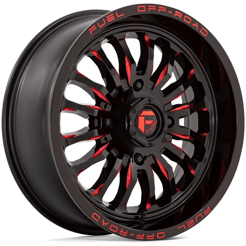 Fuel  18" Wheels Red 36" Intimidator Tires Polaris   1000 /   / Ranger  900/1000
