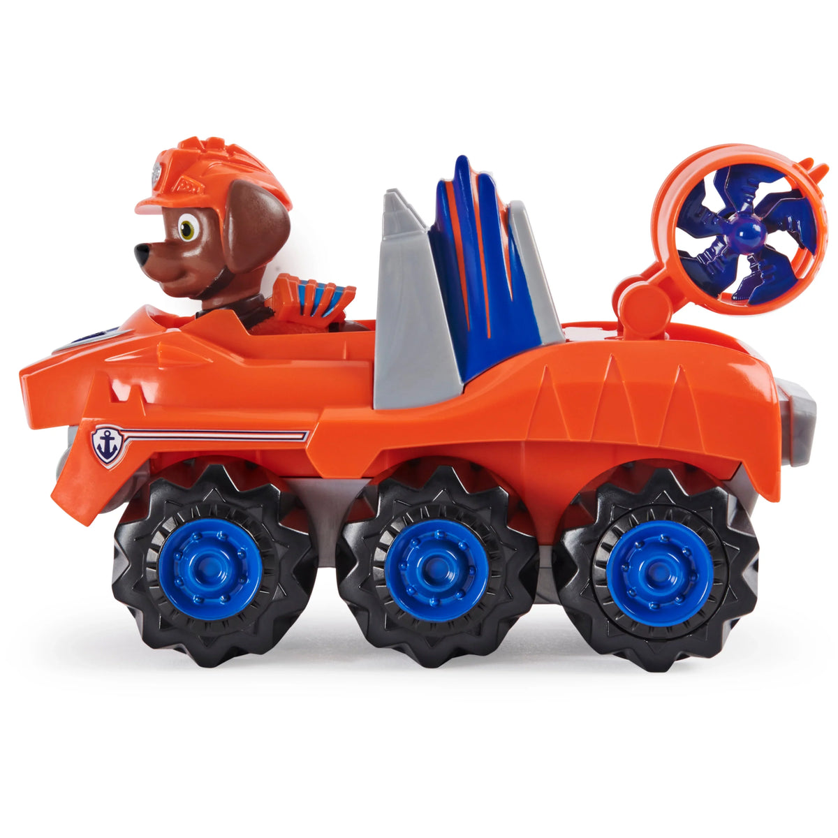 Patrol, Dino Rescue Zuma’s Deluxe Rev Up Vehicle with Mystery Dinosaur Figure, Preschool Toys for Boys & Girls Ages 3 and Up