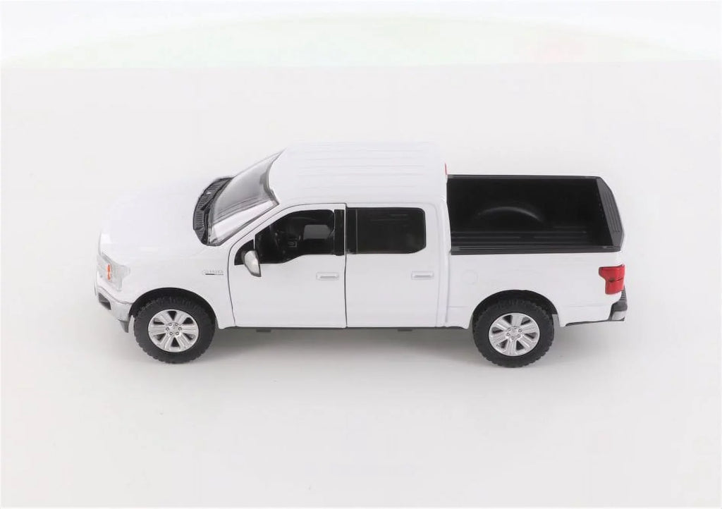 2019 Ford -150 Lariat Crew Cab Pickup Truck, White - Showcasts 79363/16D - 1/27 scale Diecast Model Toy Car