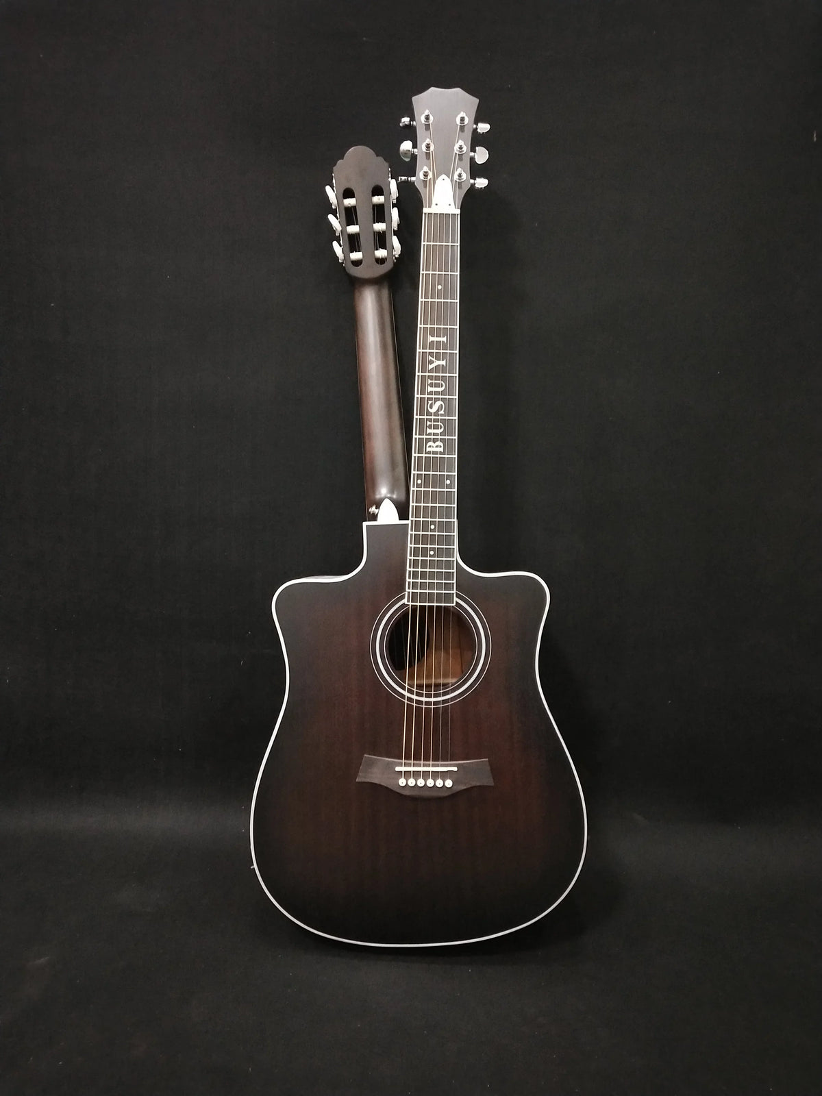 6 Strings classical /6 Strings Acoustic Double Neck, Double Sided Busuyi Guitar 2021