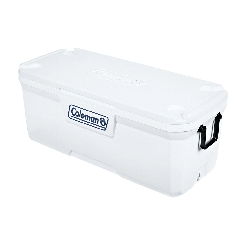 Coleman 150 qt. Hard Sided Ice Chest Cooler, White