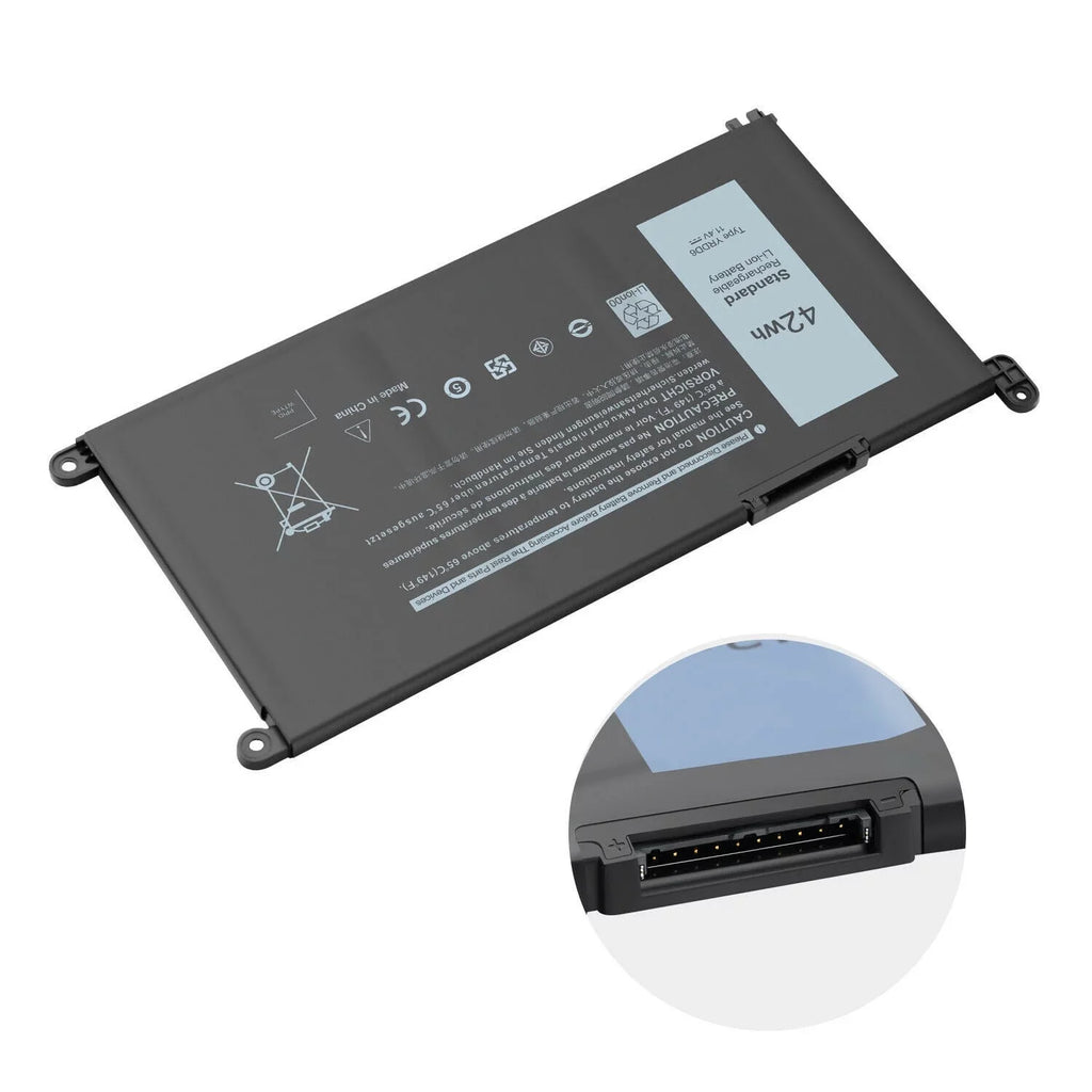 Type  Battery For Dell Inspiron 14 5000 2-in-1 5480 5482 series