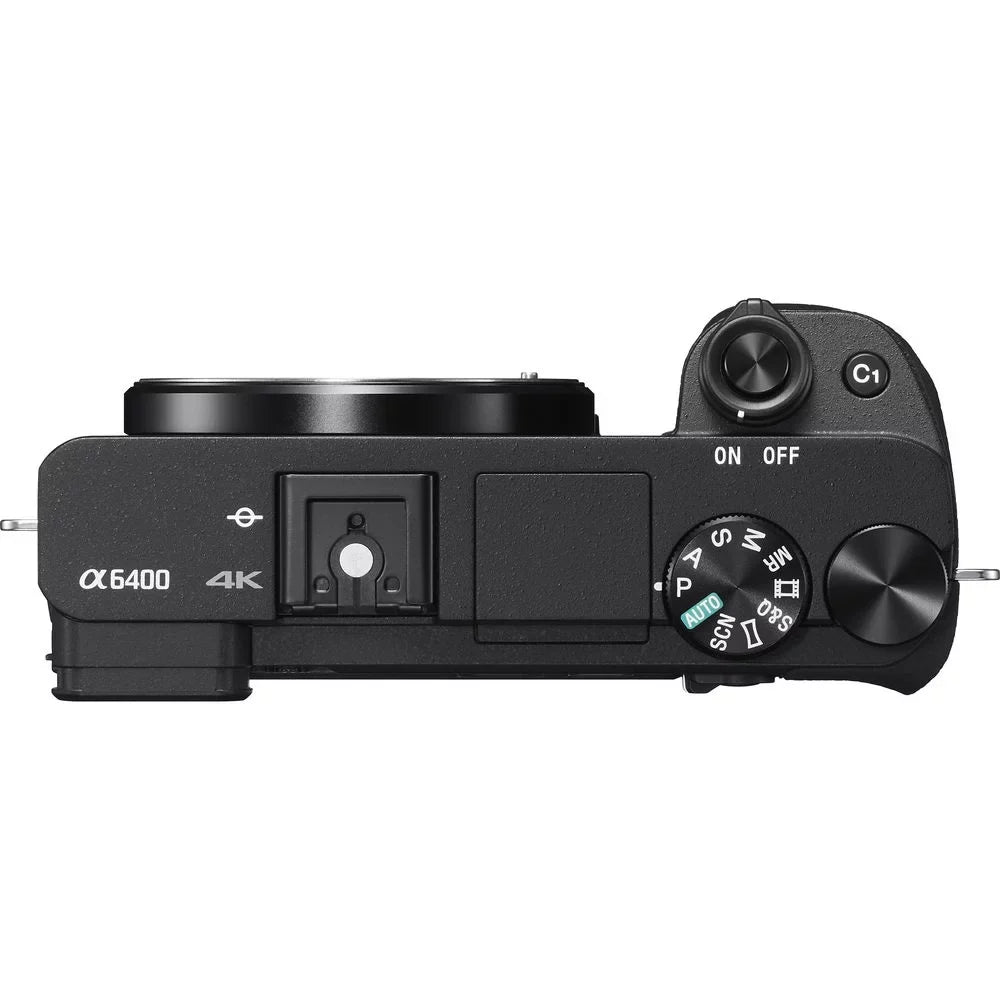 Sony a6400 Mirrorless Camera +18-135mm f/3.5-5.6  Lens +3  Filter +64GB