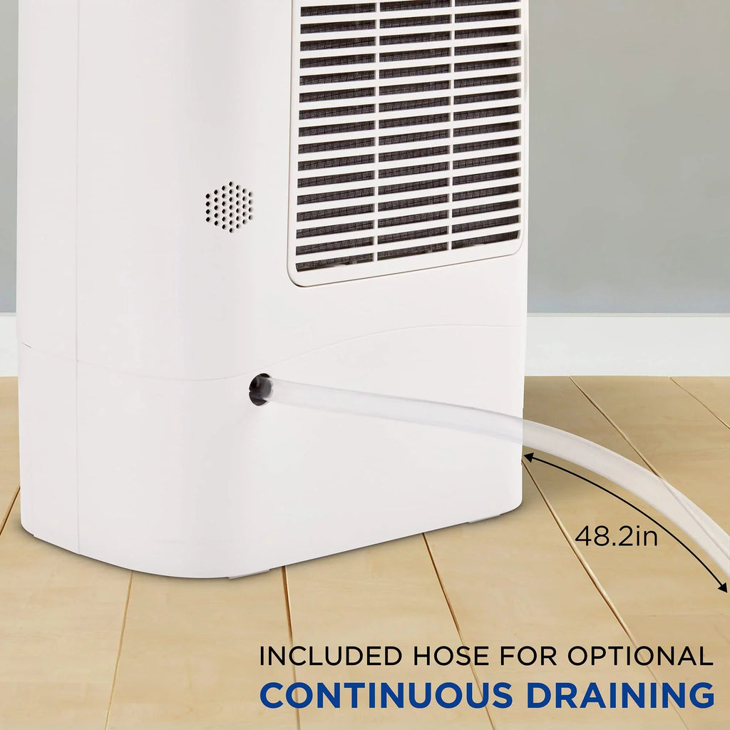 Ivation 19 Pint, 410 Sq/Ft, Wifi Dehumidifier / Drain Hose & Smartphone Control