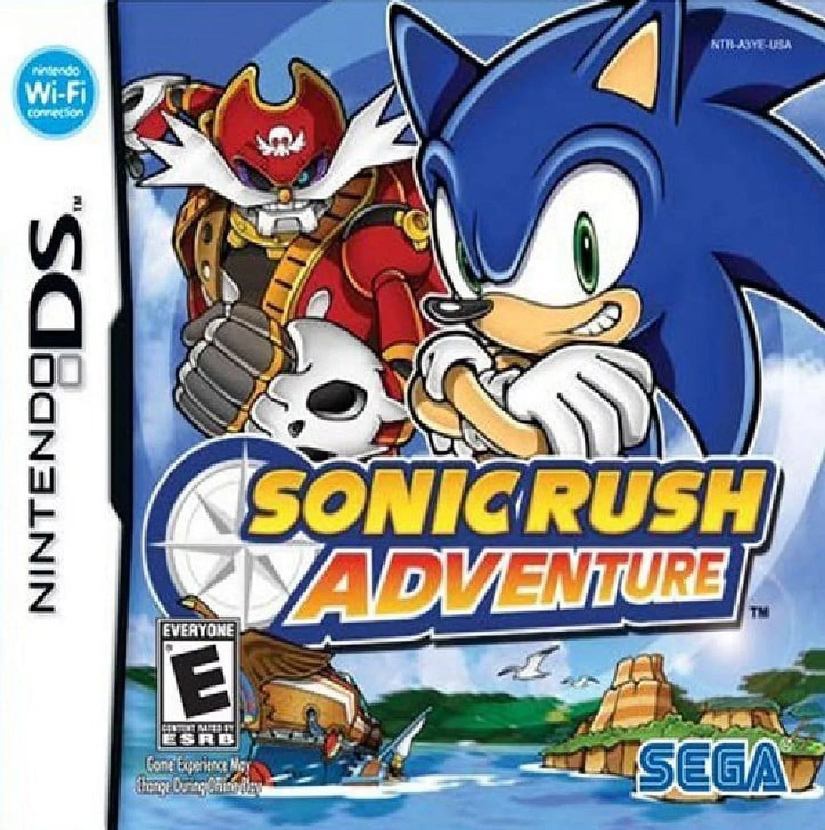 Restored Sonic Rush Adventure (Nintendo , 2007) Adventure Game (Refurbished)