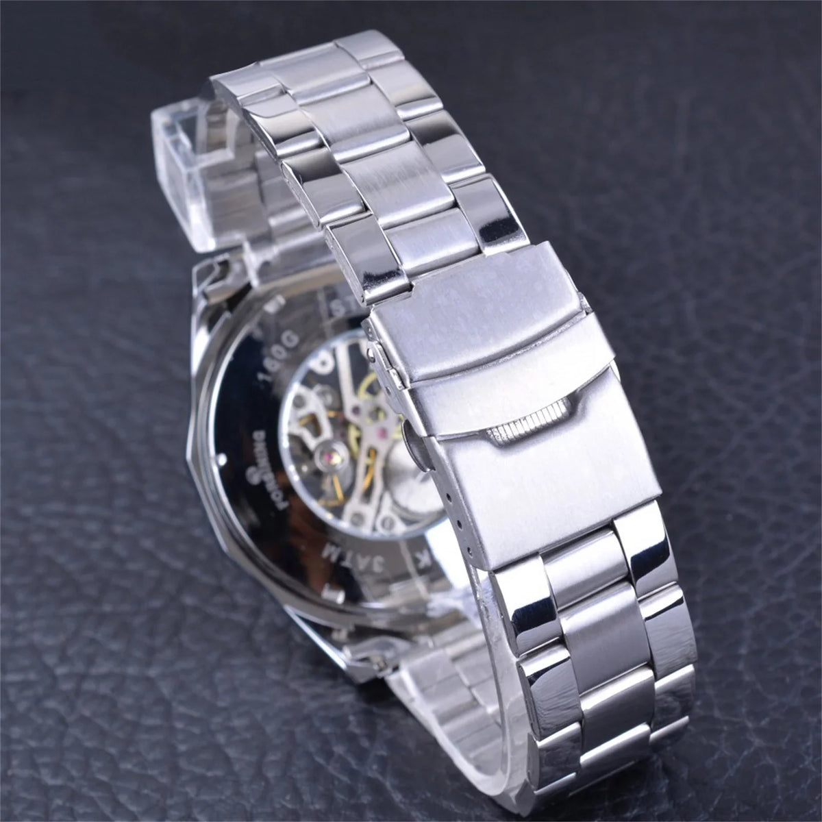 Up to 50% off!  Watch Steel Belt Full Hollow Mens Automatic Mechanical