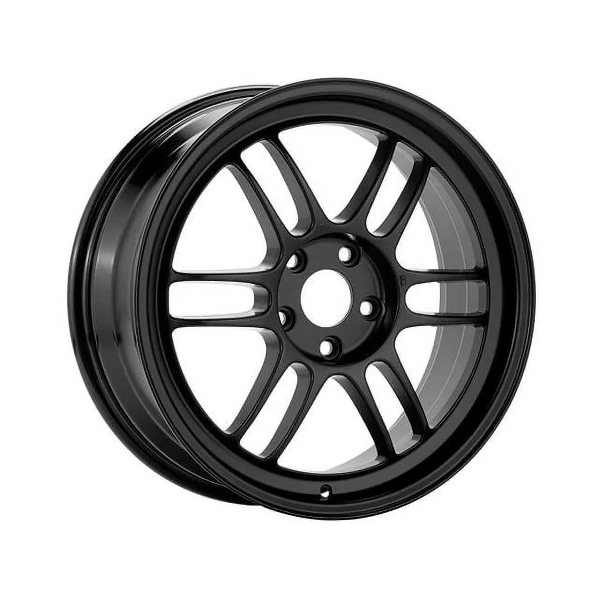 17 x 8.5 & 5x114.3 Bolt Pattern 30 mm Offset 73 mm Bore  Matte Black Wheel for Evo 8 & 9