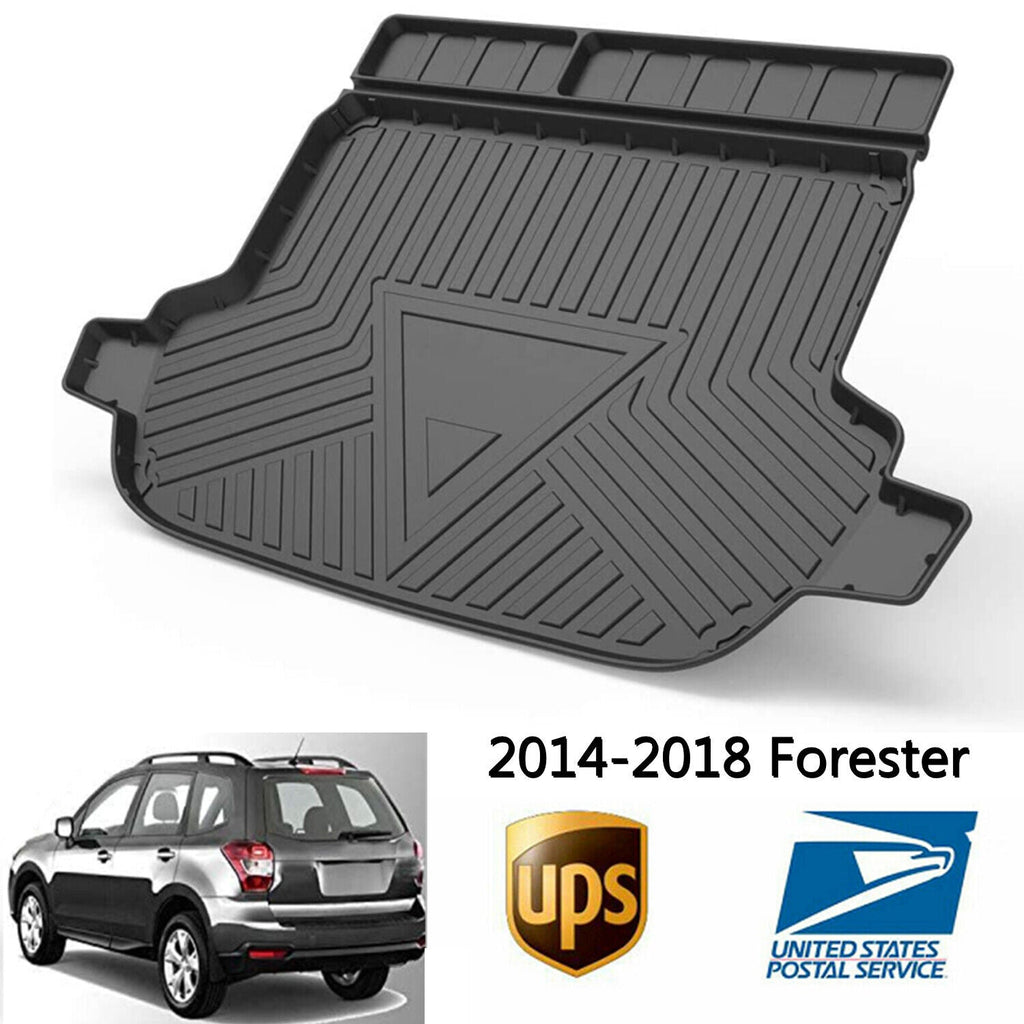 Trunk Liner  Cargo Mats for 2014-2018 Subaru Forester Reliable Protection