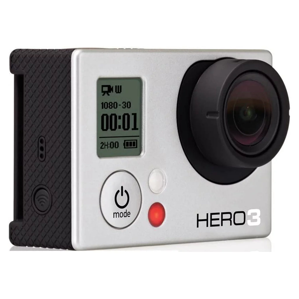 Restored GoPro  White Edition 1080p Camcorder -301 With 35-In-1 Action Camera Accessory Kit (Refurbished)