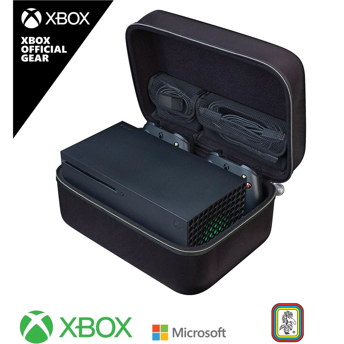 Industries - Black and Green, Xbox Series , Game Traveler Video Game System Carrying Case