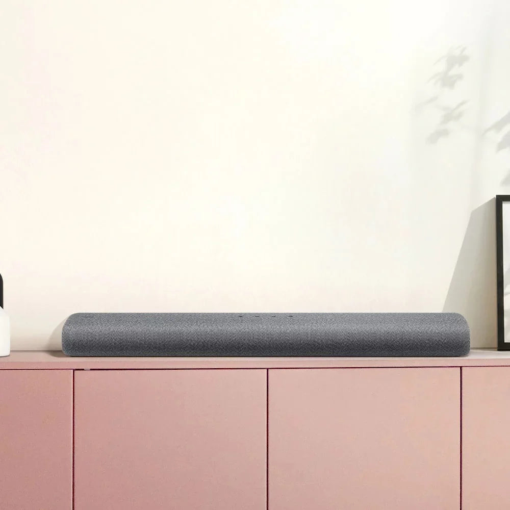 Samsung - 3.0ch Soundbar with Dolby Atmos,  Virtual:, Built in Center Speaker, Adaptive Sound Lite, Bluetooth Multi Connection, Premium Design, 2021, Deep Gray - (Open Box)