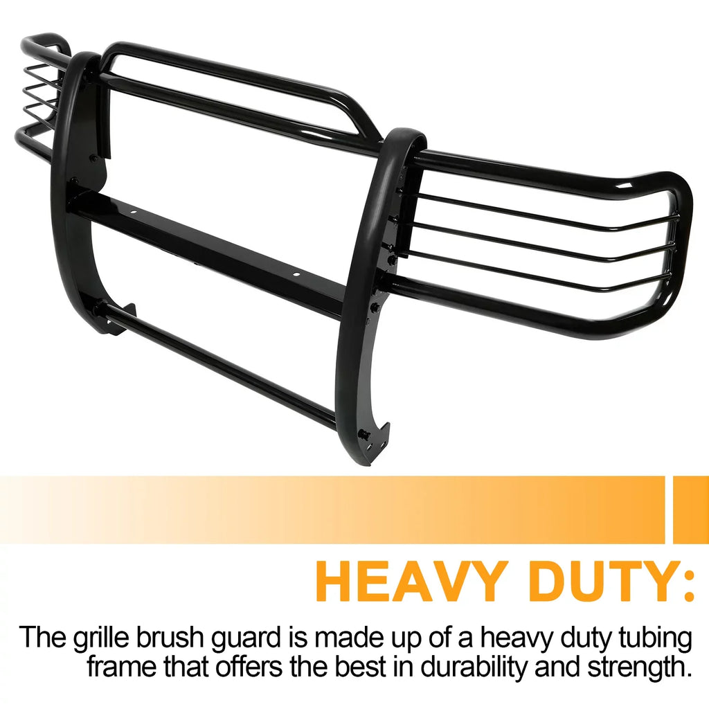 Front Grille Brush Guard Grill for Ford Ranger Mazda  Pickup Truck 2001 02 03 04 05 06 07 08 09 10 11 2012 Powder Coated Black Steel