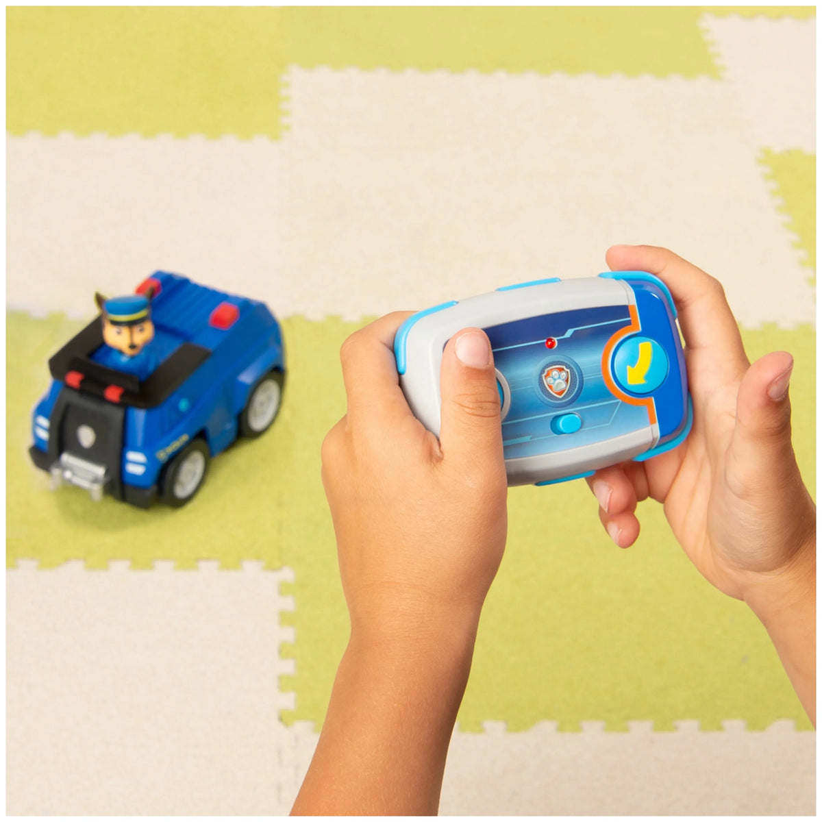 Patrol, Chase Remote Control Police Cruiser with 2-Way Steering, for Kids Aged 3 and Up