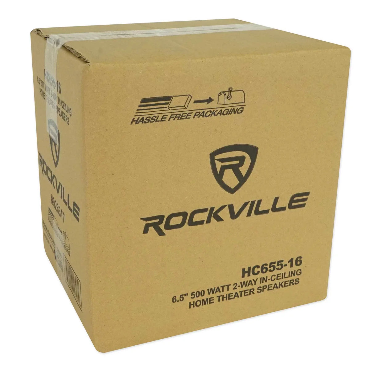 Rockville  Tube Amp/Home Theater Receiver+(8) 6.5" White Ceiling Speakers
