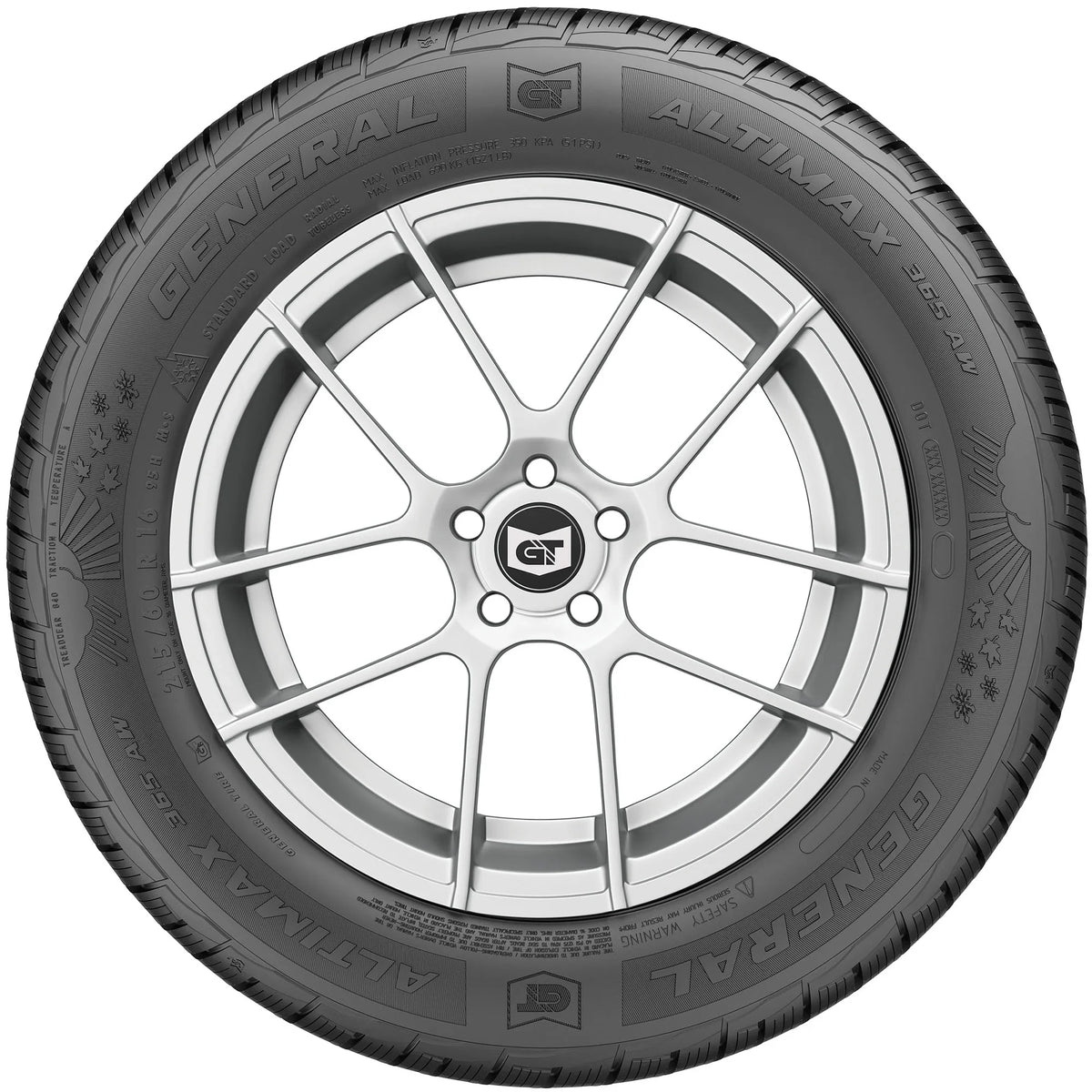 General Altimax 365AW 225/60R17 99H  All Weather Tire