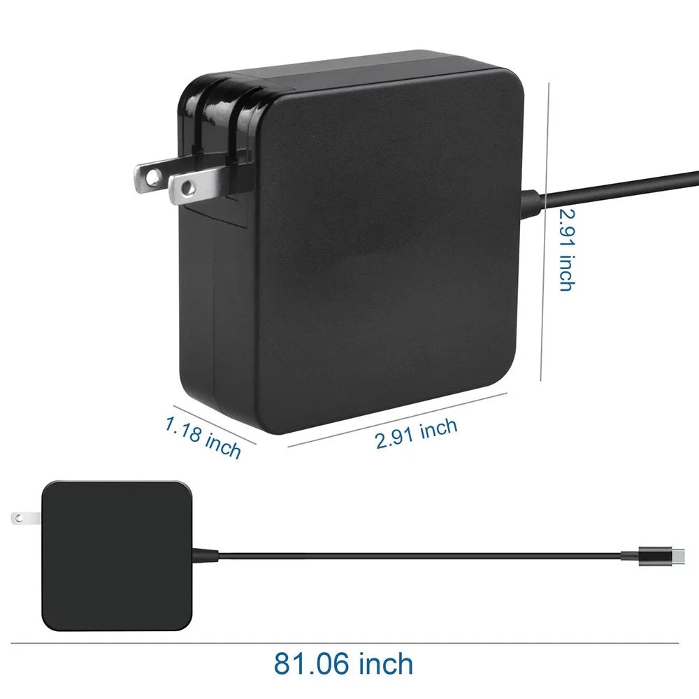 Aprelco 45W  Type-  Adapter Charger Compatible with Lenovo 100e Chromebook 1st Gen Type 81ER